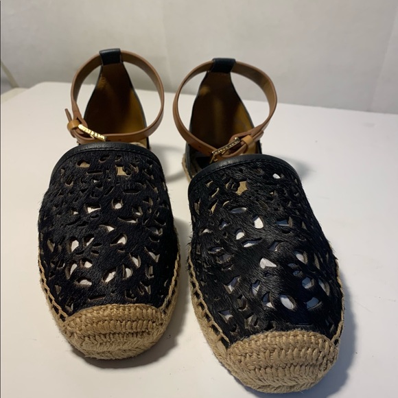 Tory Burch Eleanor woven D’orsay flats - Picture 4 of 12